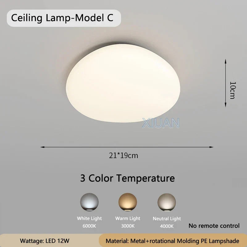 WhiteCloud Lamp – Stylish LED Wall Light for Kids Skanto
