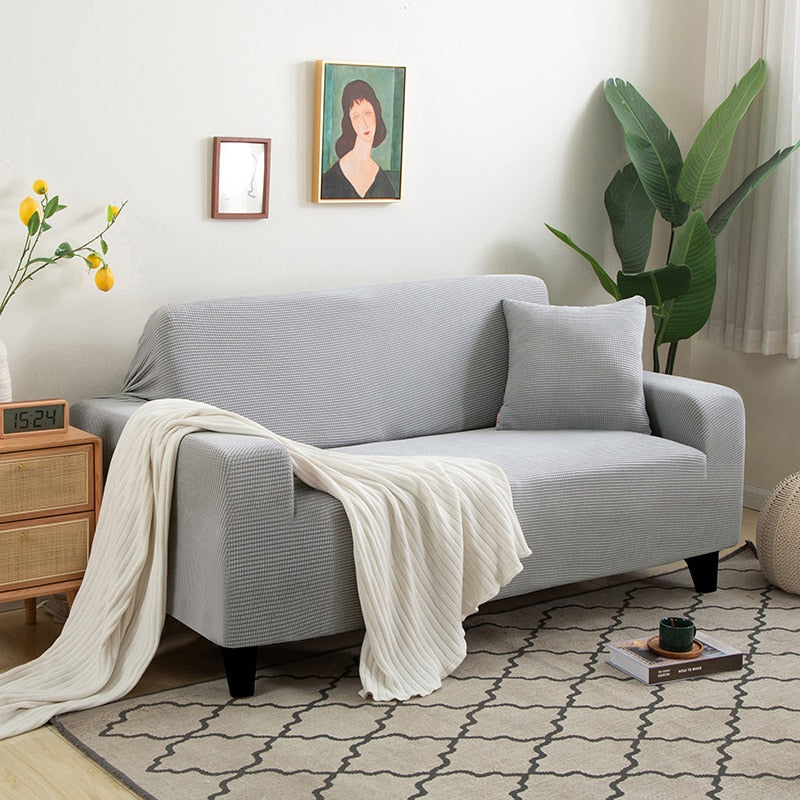 Skanto | FlexiCover Elastic Sofa Cover – Protective Cover for Corner and Standard Sofas