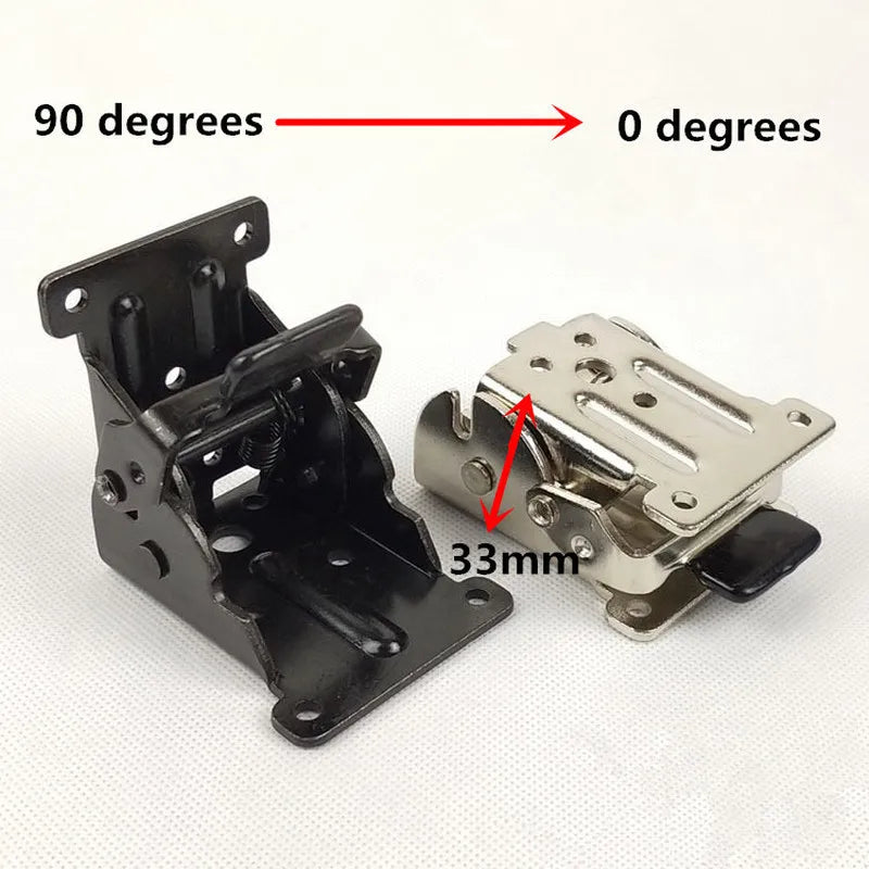 2 foldable self-locking hinges | Brehn