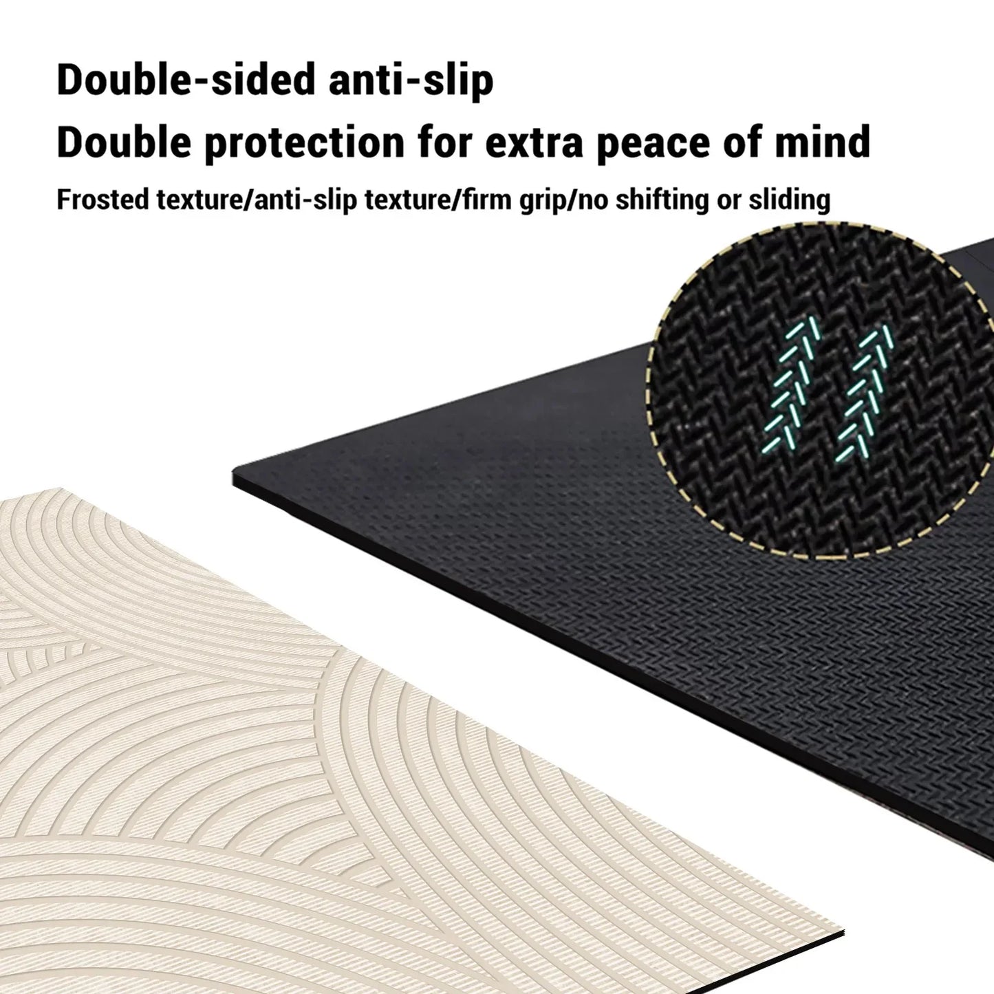 Skanto | Super Absorbent Non-Slip Bath Mat Quick-Drying Shower Rug