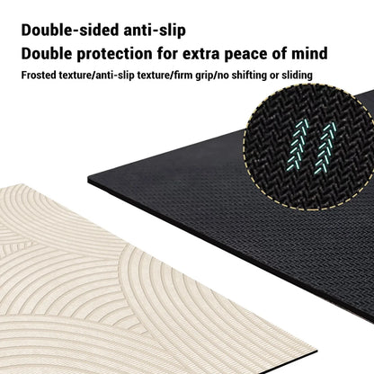 Skanto | Super Absorbent Non-Slip Bath Mat Quick-Drying Shower Rug