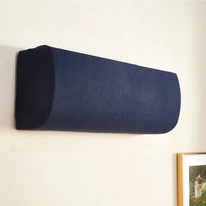 Skanto | Polar Fleece Air Conditioner Cover: Wall-Mounted Dustproof Protection, Easy-Clean Polyester AC Cover for Home Use