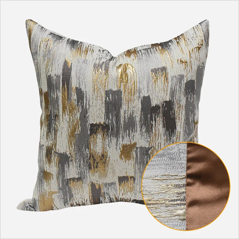 Skanto | Modern Pillow Cover with Abstract Design for Living Room and Bedroom - Luxurious Decoration