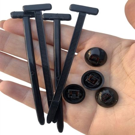 BowLift | Premium Nylon Cable Ties 50-Pack – Heavy-Duty Self-Locking Universal Zip Ties