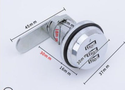 3-Digit Mechanical Password Cabinet Lock | Bowlift