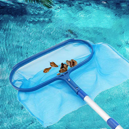 Skanto | AquaSift Pool Skimmer with Telescopic Handle | Pool and Pond Leaf Skimmer | Sturdy Net | Pool and Spa Cleaner