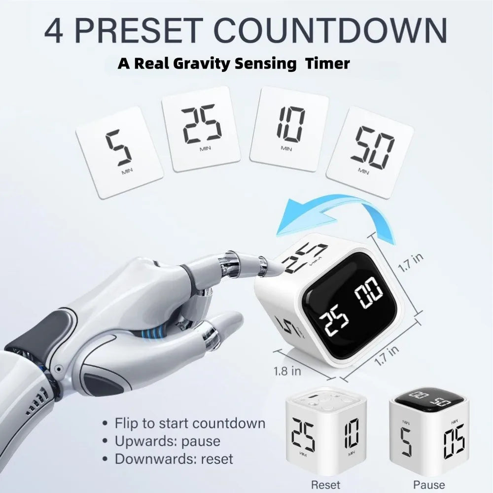 Skanto Skanto | Mini Cube Flip Digital Timer