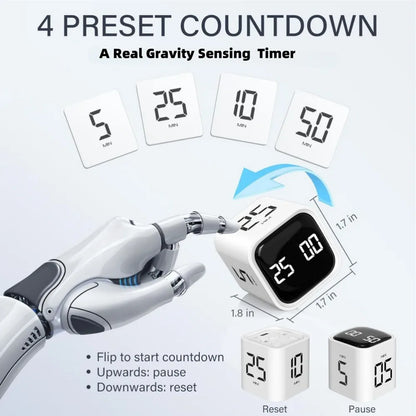 Skanto Skanto | Mini Cube Flip Digital Timer