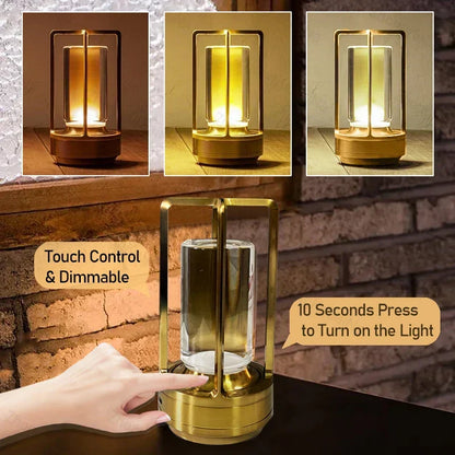 Skanto Skanto | Modern Wireless Nordic Desk and Bedside Lamp with Touch Controls – Slim Rechargeable LED Light for Home Decor, Living Rooms, and Modern Bedrooms -