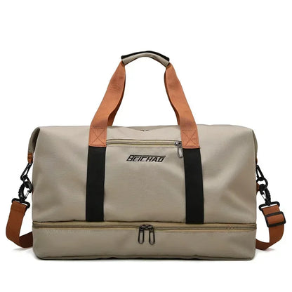 BowLift | VOLARIS Fitness Travel Bag | Large Capacity | Dry-Wet Separation | Hand & Shoulder Bag for Women