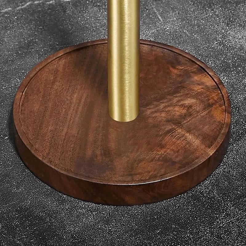 BowLift | Walnut Wood Paper Towel Holder Stand