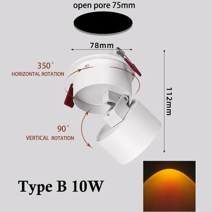 Brehn | LED Sunset Atmosphere Wall Spotlight