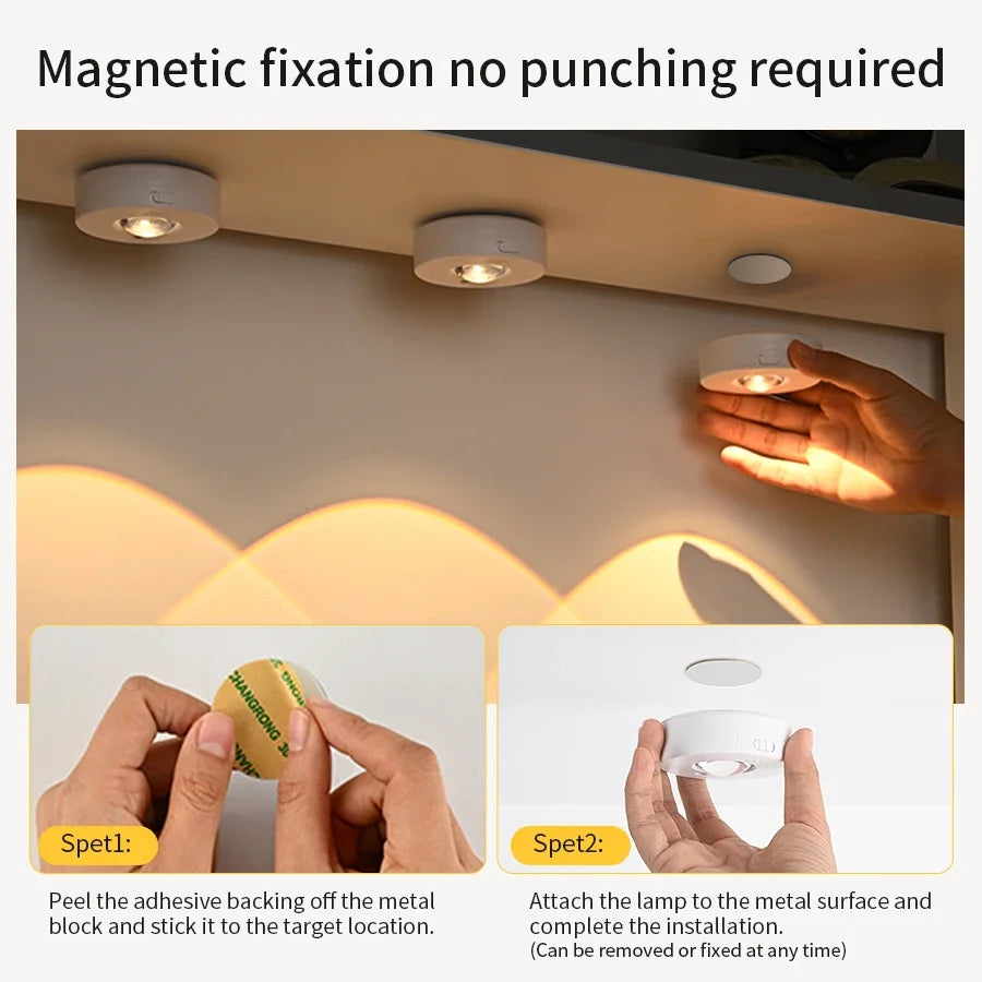 Skanto Skanto | LumiFlex LED Spotlight | Wireless & Rechargeable | RGB & Warm White | With Remote Control