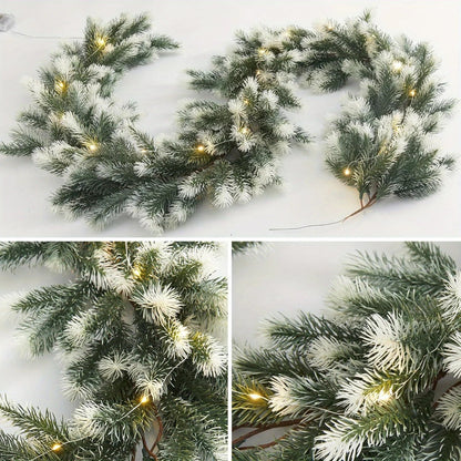 Skanto | LightLux | Artificial Pine Garland with LED Lighting