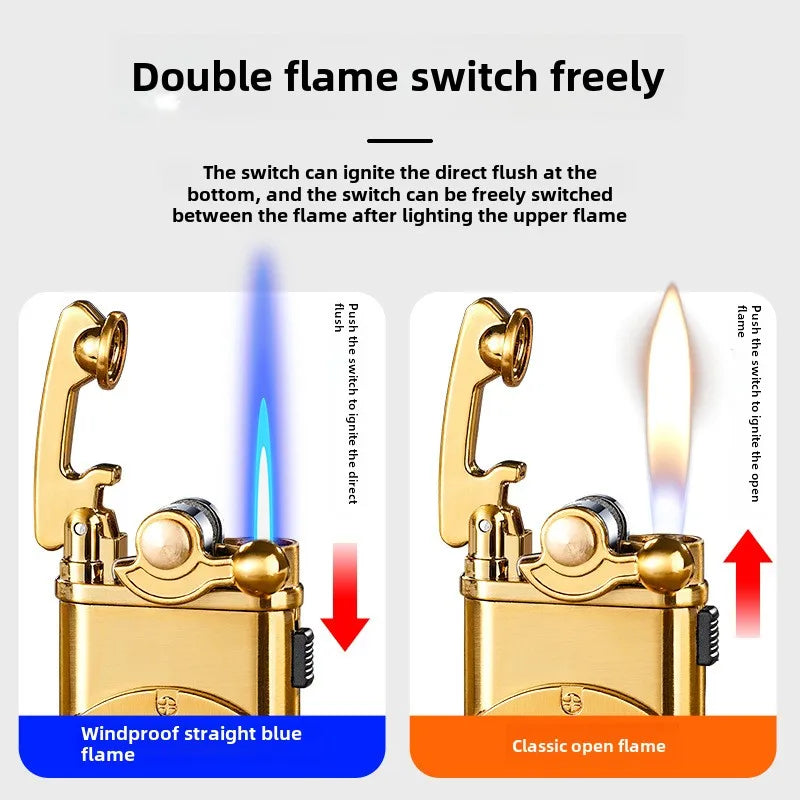 Dual Flame Inferno Windproof Lighter | Karnz