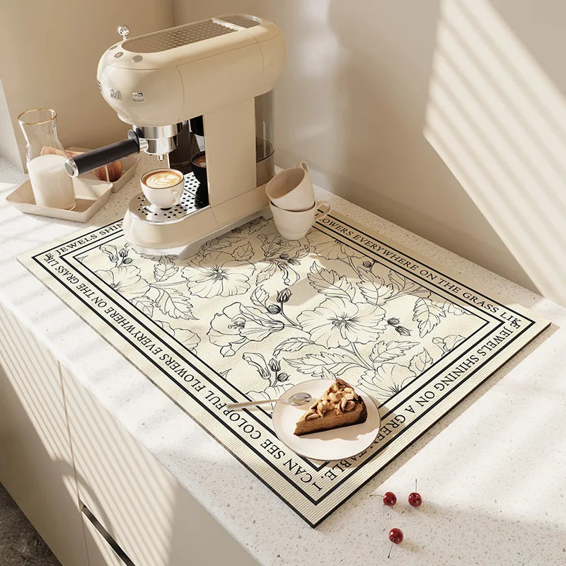 Skanto | Kitchen Countertop Water Absorbing Mat