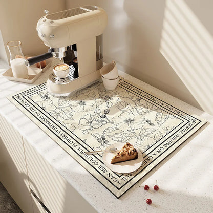 Skanto | Kitchen Countertop Water Absorbing Mat