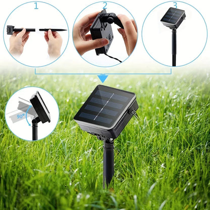 Skanto | Hemp Rope Solar Powered Lamp | Durable Outdoor Lighting for Garden and Patio