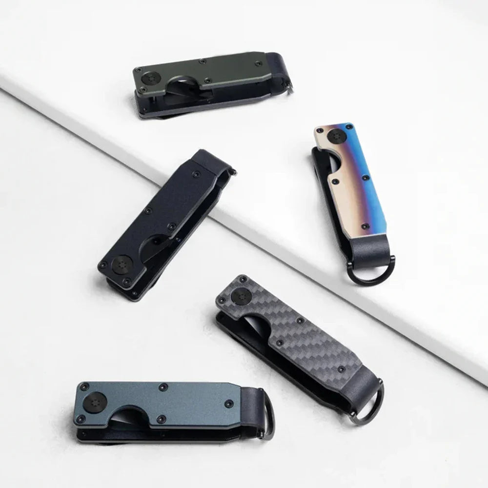 Skanto | Compact Key Organizer – Minimalist Metal Key Case for 1-5 Keys – Secure Key Holder Solution