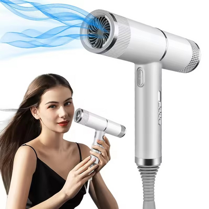 Skanto | Professional High-Power Negative Ion Hair Dryer with Air Nozzle for Home and Salon Use