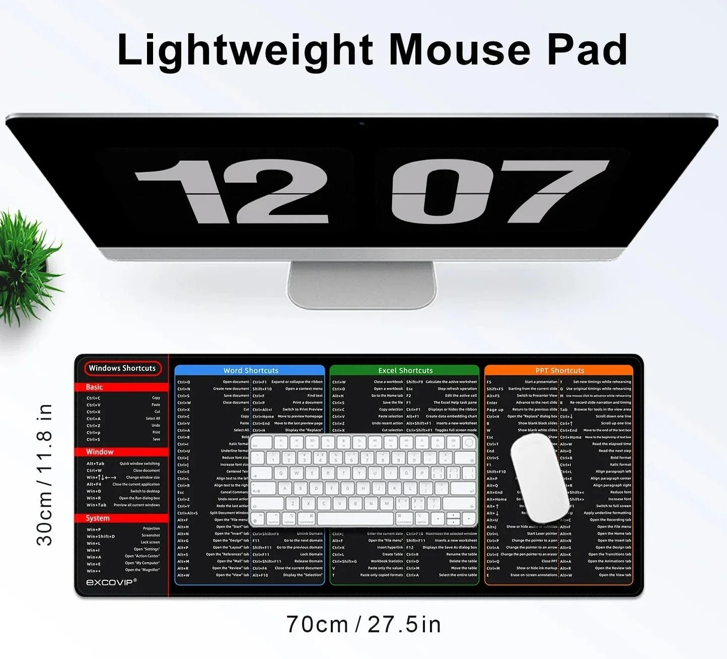 BowLift | Shortcut Keys Mouse Pad