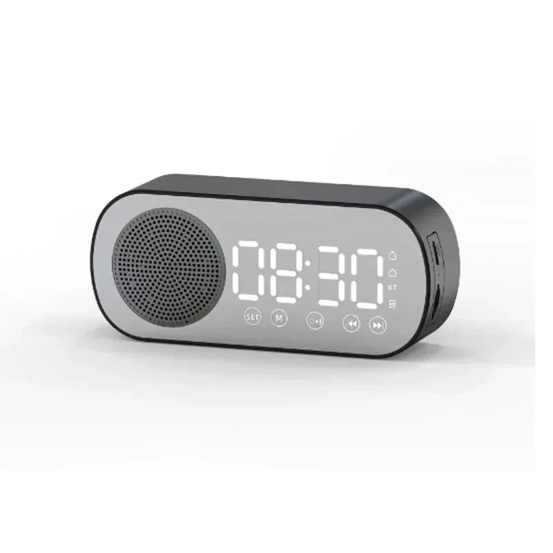 Skanto | Digital Alarm Clock with Bluetooth Speaker and FM Radio