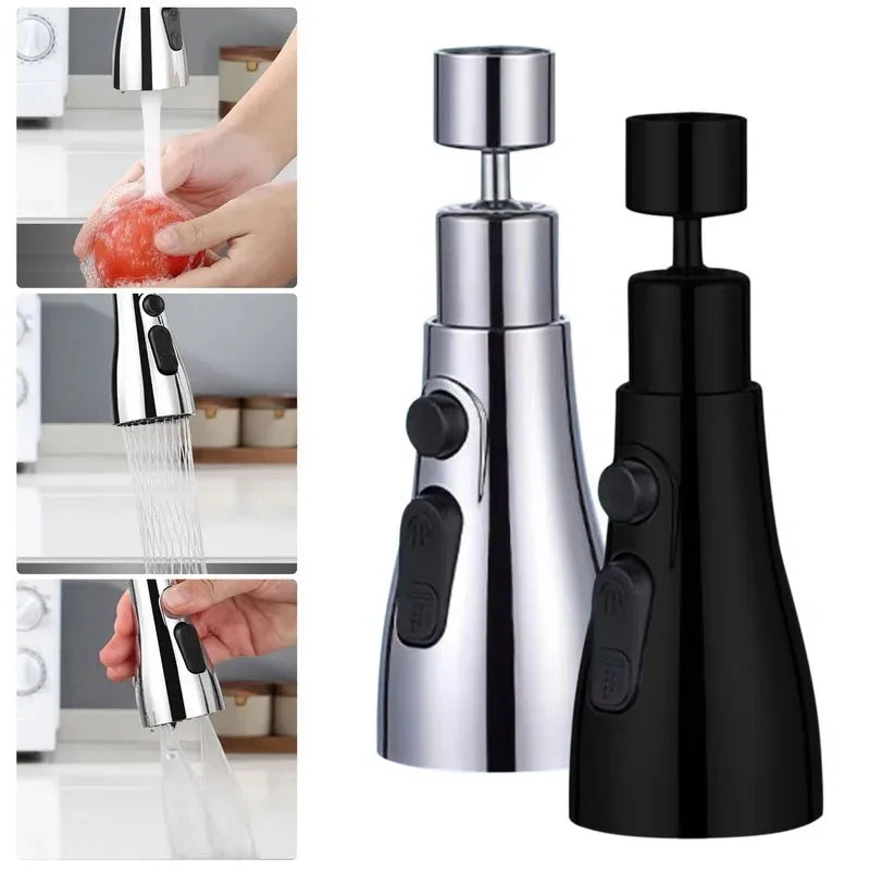 HydroFlex360 Kitchen Faucet Attachment with 360° Rotation | Karnz