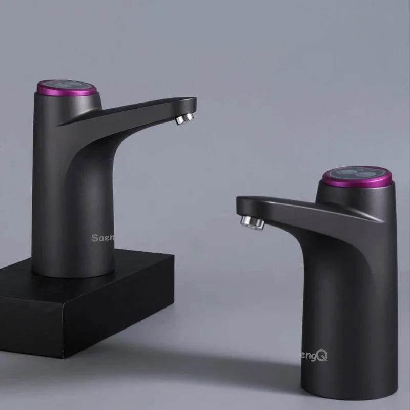 Skanto | saengQ Automatic Electric Water Dispenser - Household Gallon Drinking Water Pump Bottle Switcher, Intelligent Water Treatment Unit