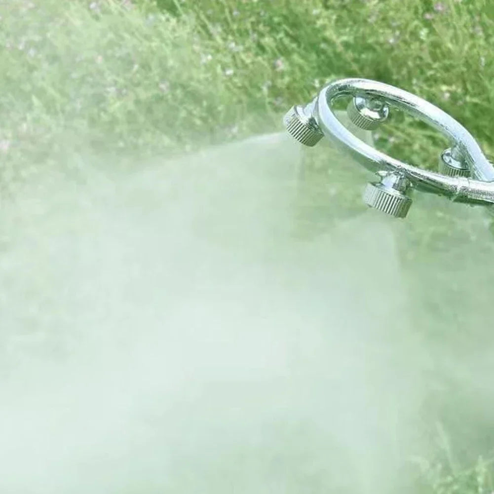 BowLift | High pressure stainless steel ring multi nozzle – Efficient spray attachment for garden irrigation