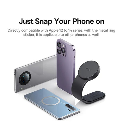 BowLift | Magnetic Bendable Phone Holder with Wireless Charging