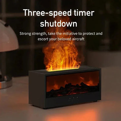 Fireplace Flame Mist Humidifier | Skanto