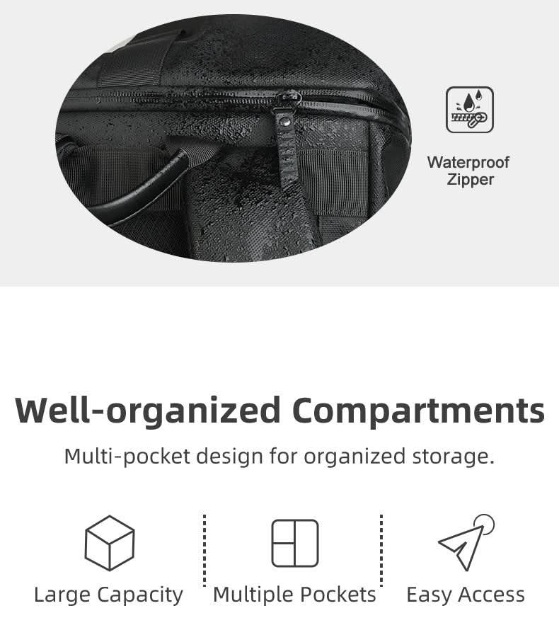 Skanto | Expandable Outdoor Backpack with Large Volume and Laptop Compartment