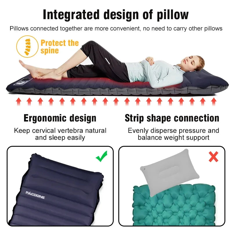 BowLift | Ultralight Self-Inflating Camping Mattress with Built-in Pump – Eryx