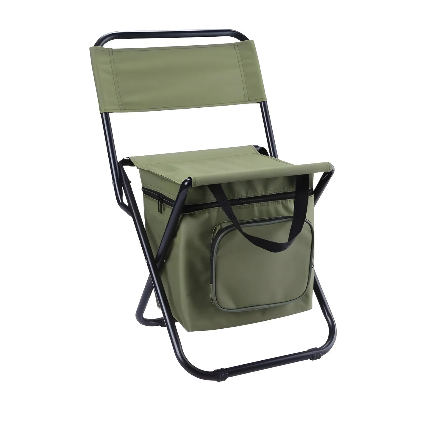 Built-in Cooling Bag Portable Folding Outdoor Stool | Bowlift