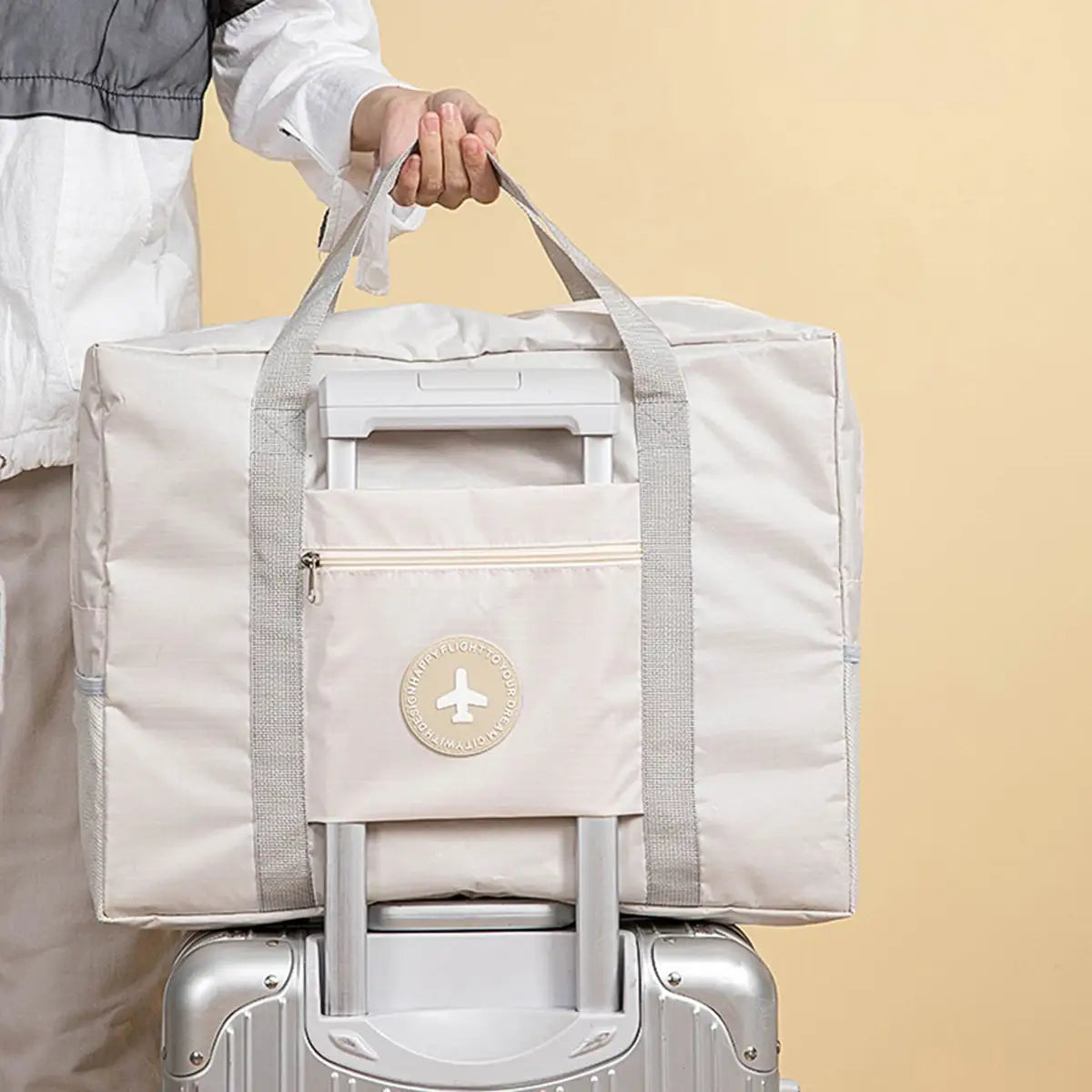 BowLift | VOYALITE Travel & Storage Bag | Foldable & Trolley-compatible | Large Capacity with Additional Compartments