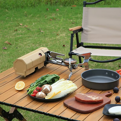 BowLift | Portable Foldable Camping Gas Stove for Outdoor Cooking and Travel