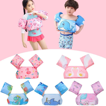 Brehn | FLOTTY Children's Swimming Aid | Life Vest with Arm Floats | Adjustable Double Closure | For Children up to 25 kg