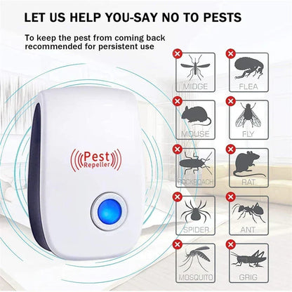Skanto | Pest Control, Ultrasonic, Mice, Cockroaches, Insects, Rats, Spiders, Mosquitoes, Home Pest Control, Household, Unwanted Animals