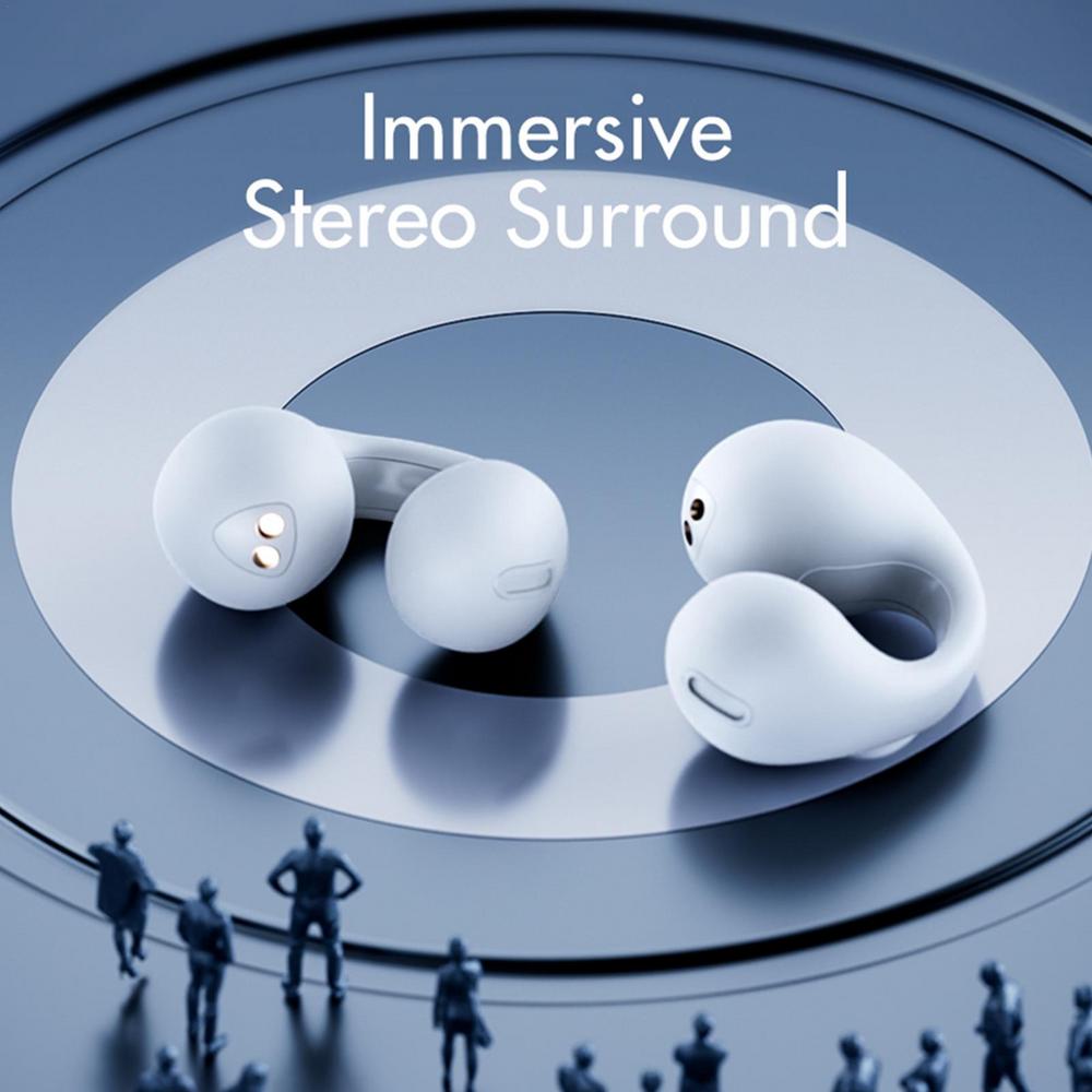 Wireless bone conduction earphones