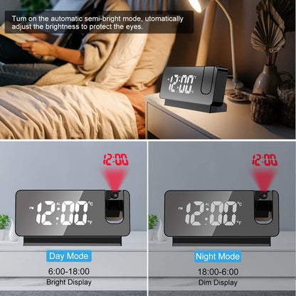 Skanto | LED Digital Projection Alarm Clock