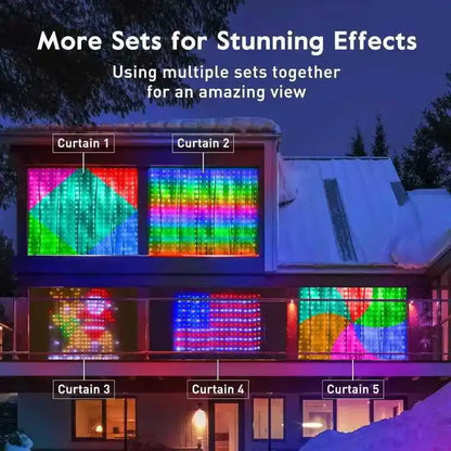 Skanto | Smart LED Curtain String Lights