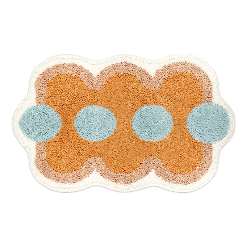 Geometric Tufted Bath Mat | Skanto