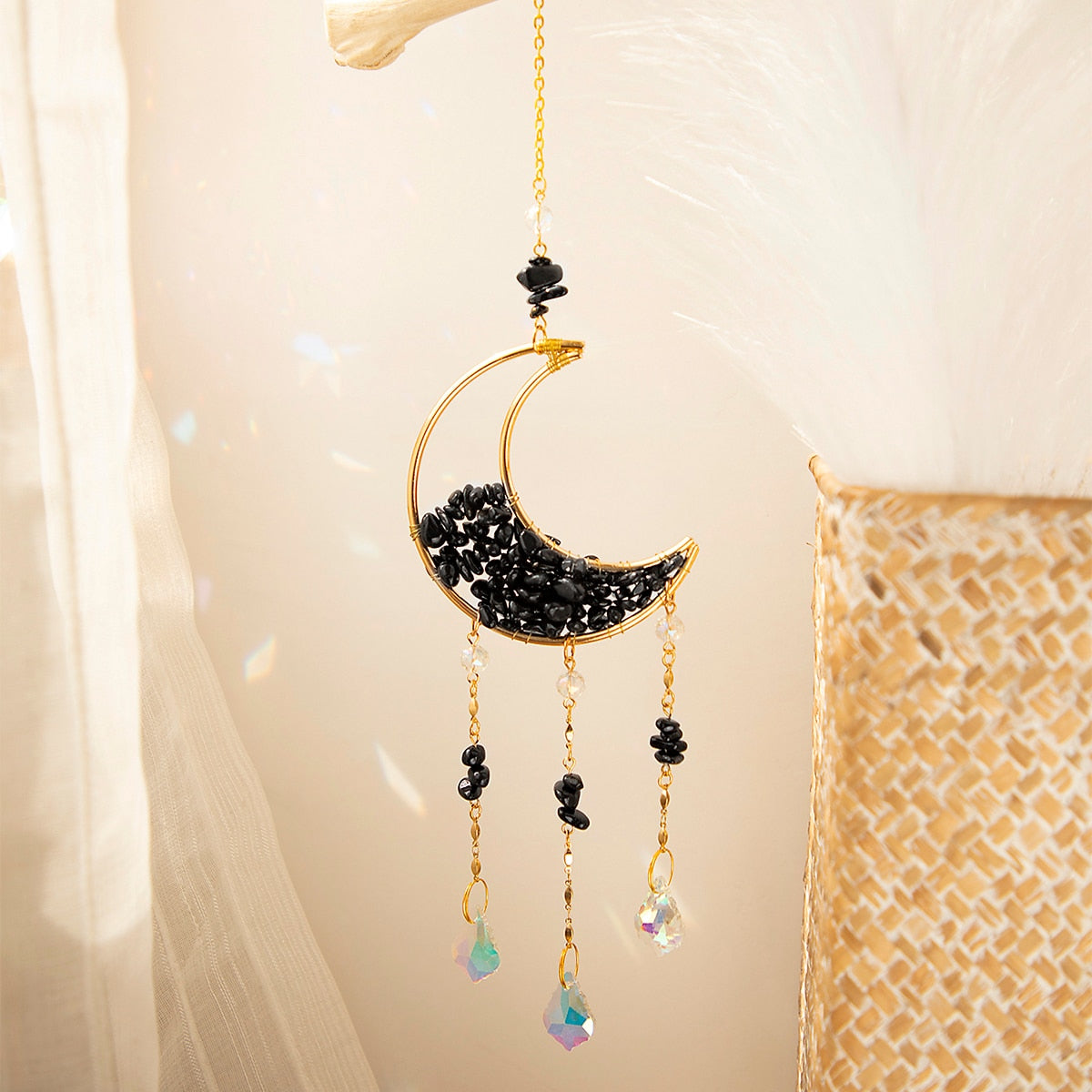 Brehn | Crystal Sun Catcher Moon Decor