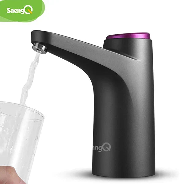 Skanto | saengQ Automatic Electric Water Dispenser - Household Gallon Drinking Water Pump Bottle Switcher, Intelligent Water Treatment Unit