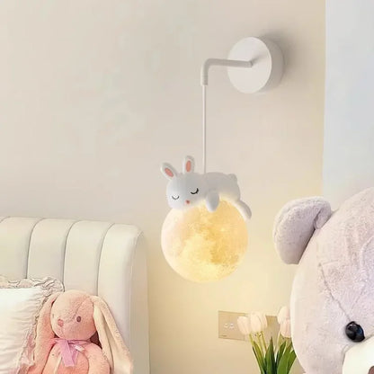 MoonGlow Light - Stylish LED Wall Lamp for Rooms Skanto