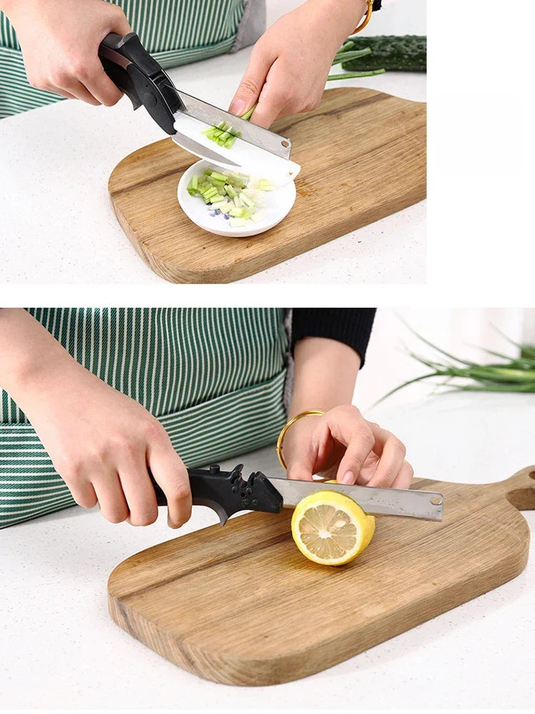 Skanto | 2-in-1 Knife with Cutting Board