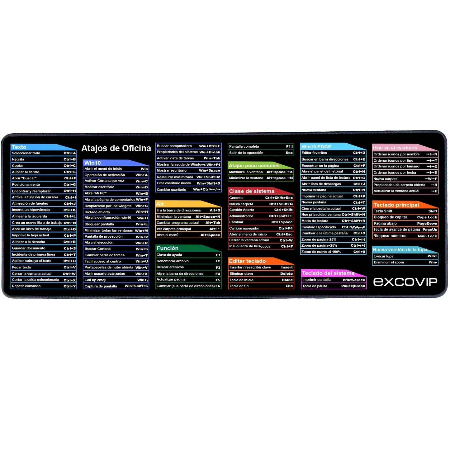 BowLift | Shortcut Keys Mouse Pad