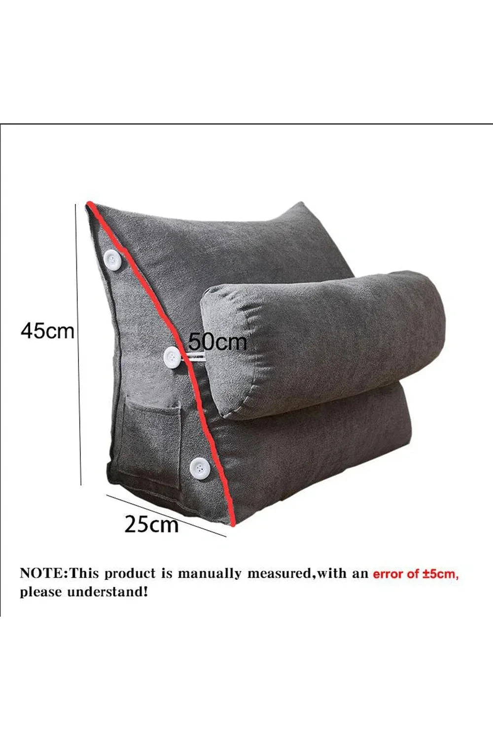 Reclining backrest cushion | Bowlift