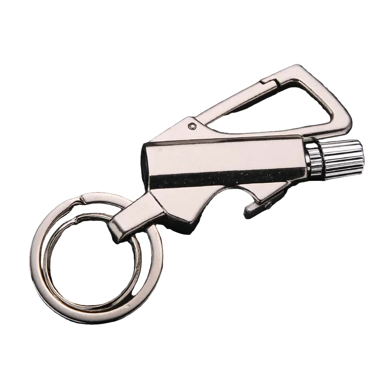BowLift | FlareKey – Multifunction Keychain Lighter | Windproof Kerosene Lighter for Outdoor & Everyday Use