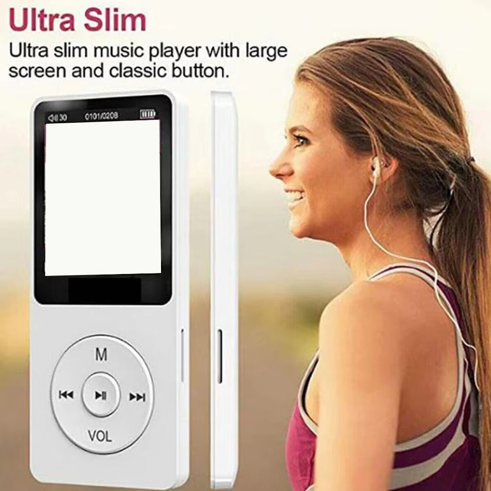 Skanto | Portable Hi-Fi Bluetooth MP3/MP4 Player with 1.8" Screen and Multifunctionality